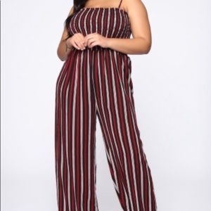 Ambiance smocked Jumpsuit
